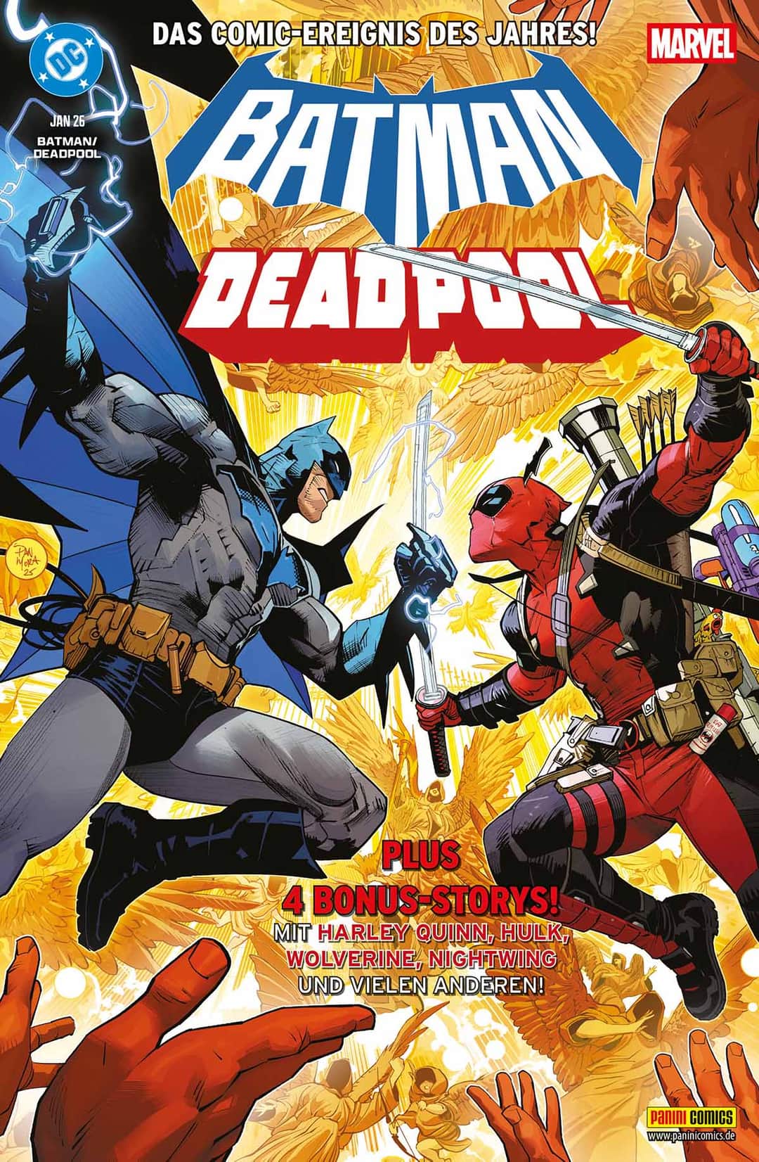 Batman/Deadpool Cover