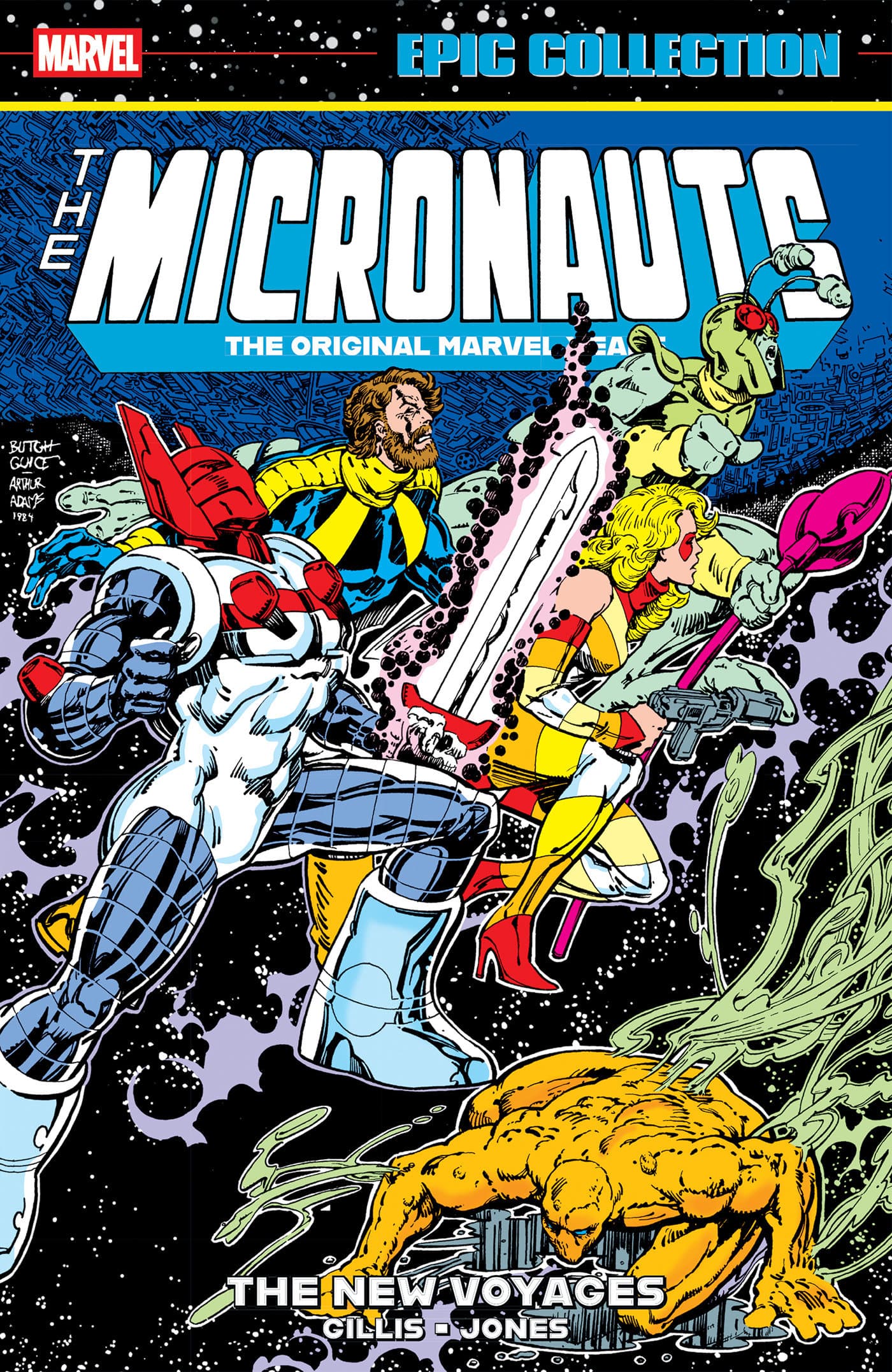 Cover für Micronauts Epic Collection: The Original Marvel Years - The New Voyages