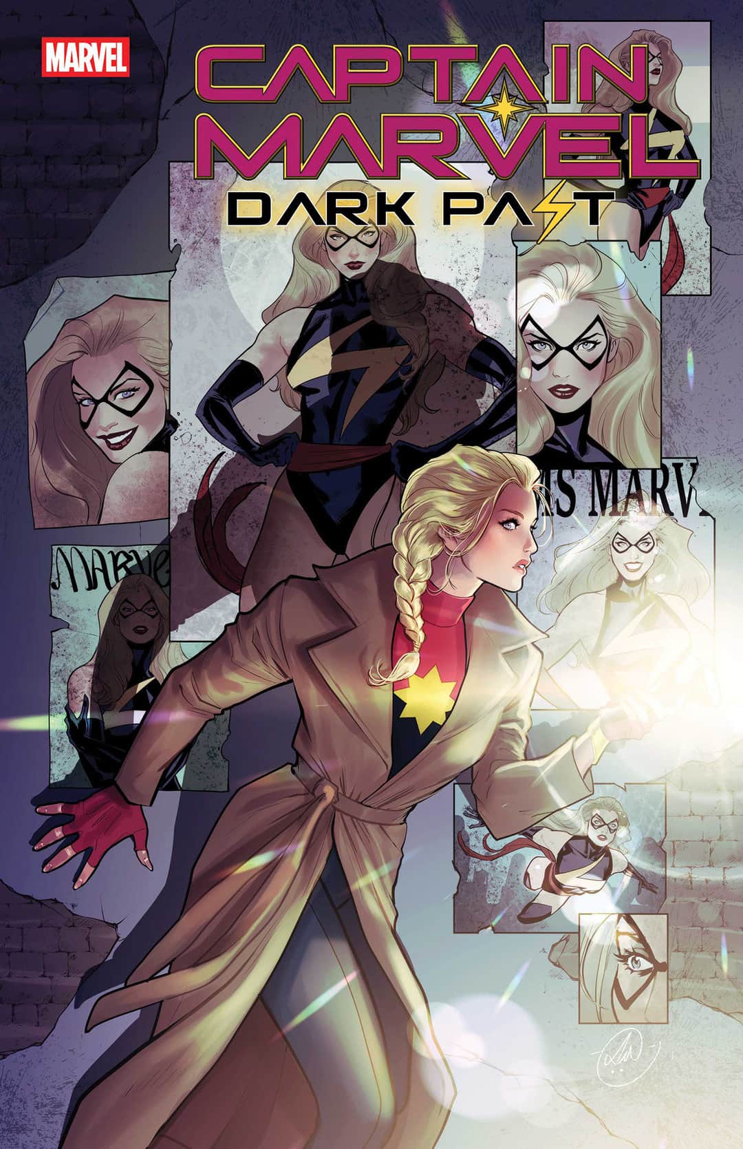 CAPTAIN MARVEL: DARK PAST Cover