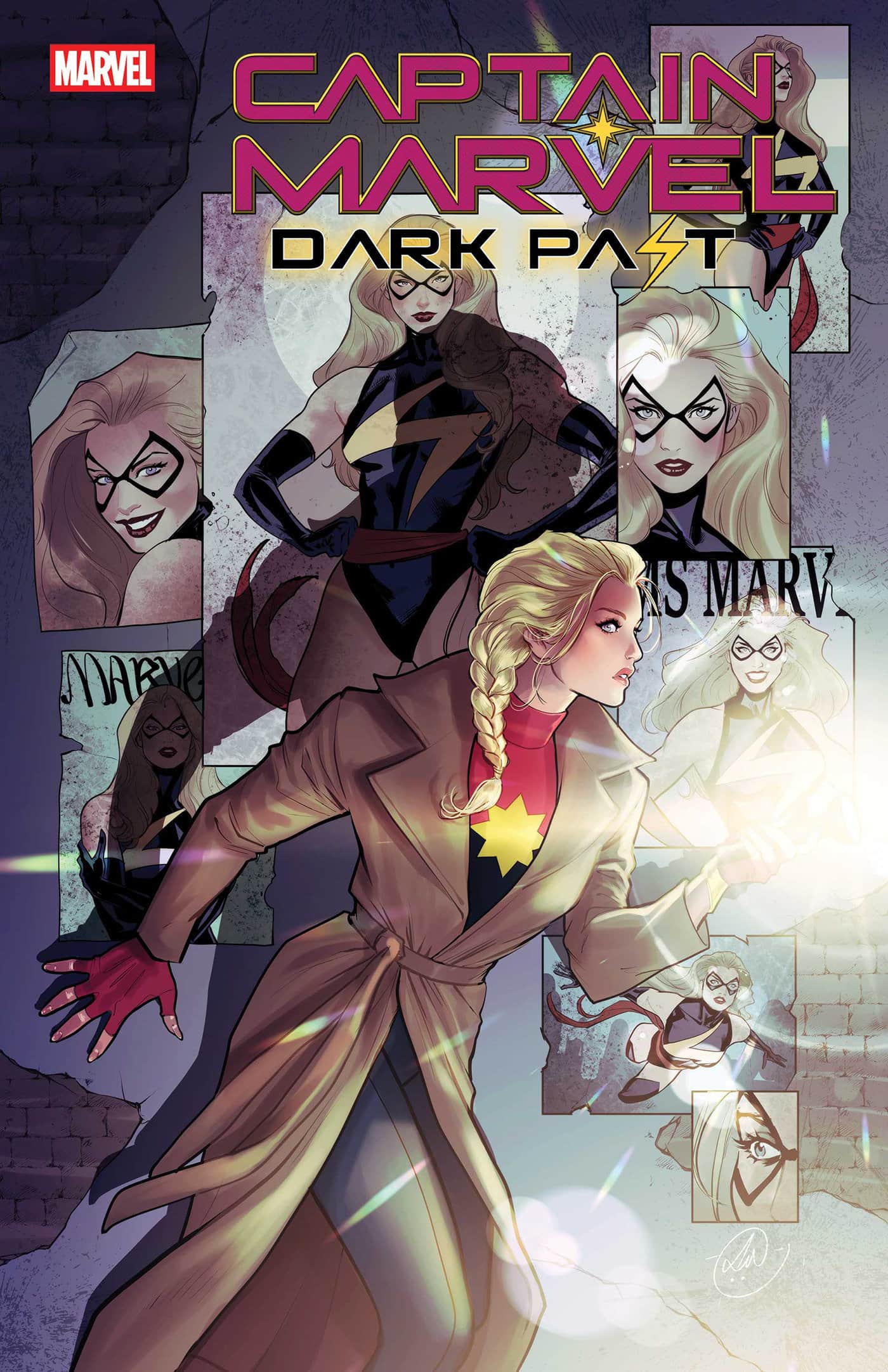 CAPTAIN MARVEL: DARK PAST Cover