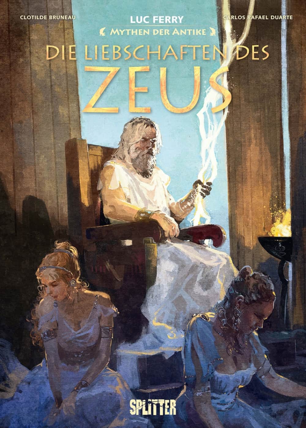 Mythen der Antike: Die Liebschaften des Zeus Cover