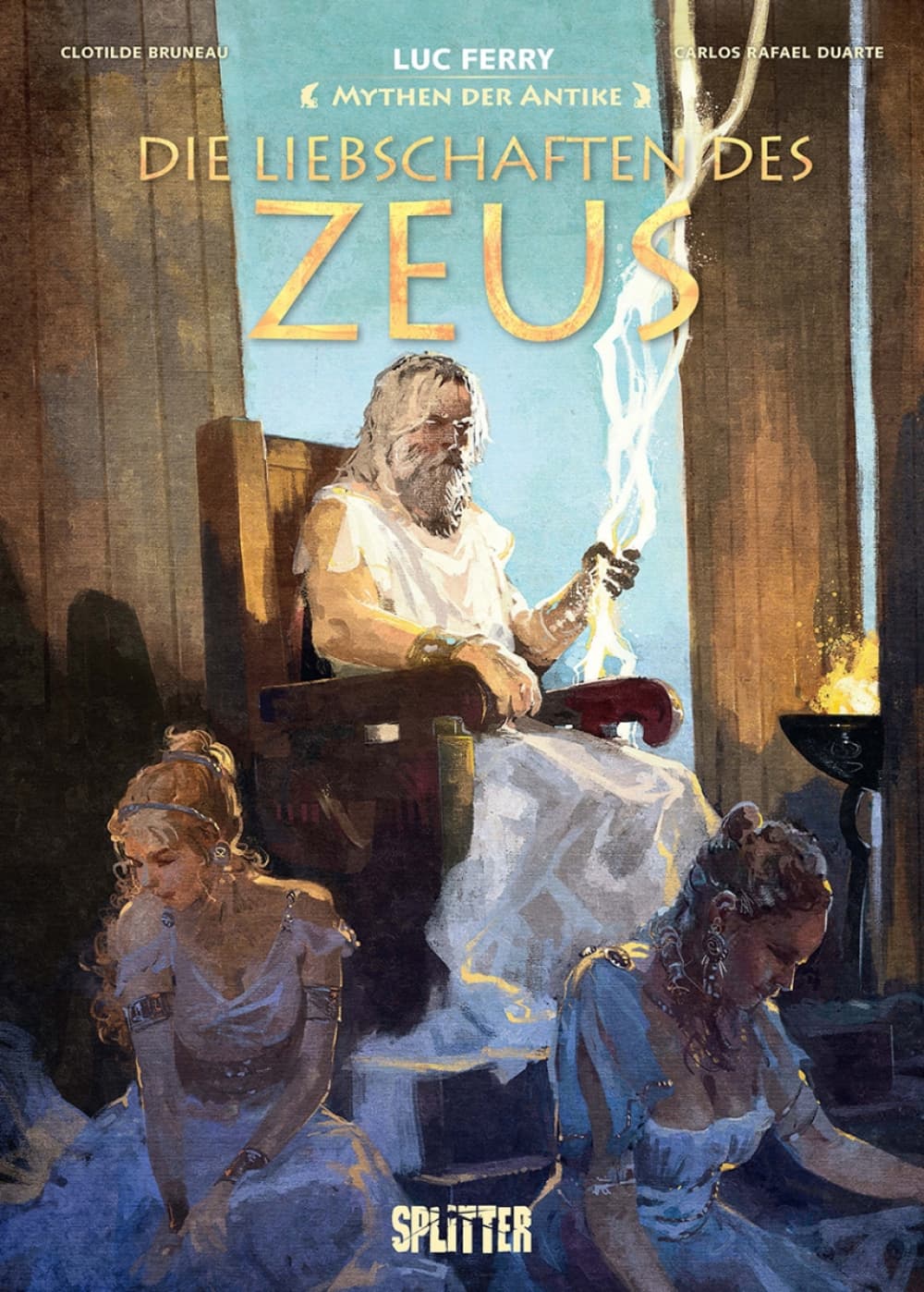 Cover für Mythen der Antike: Die Liebschaften des Zeus