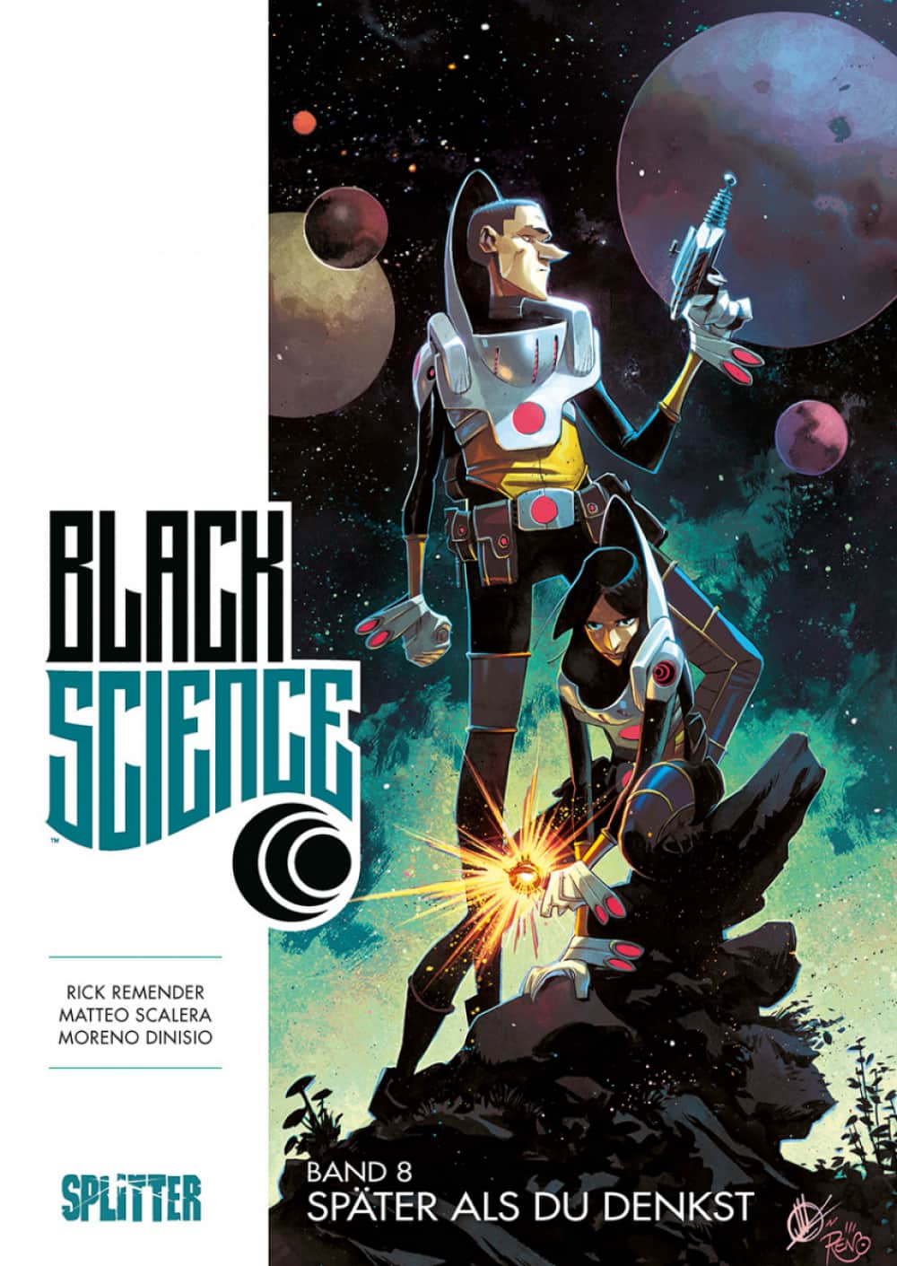 Black Science 8 Cover