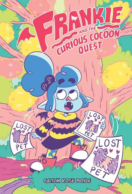 FRANKIE AND THE CURIOUS COCOON QUEST Cover