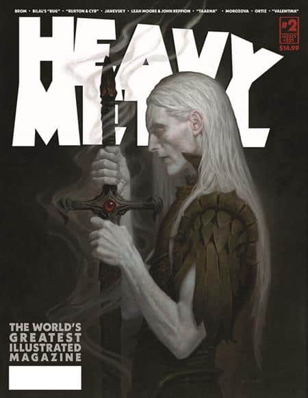 Heavy Metal Magazine Cover