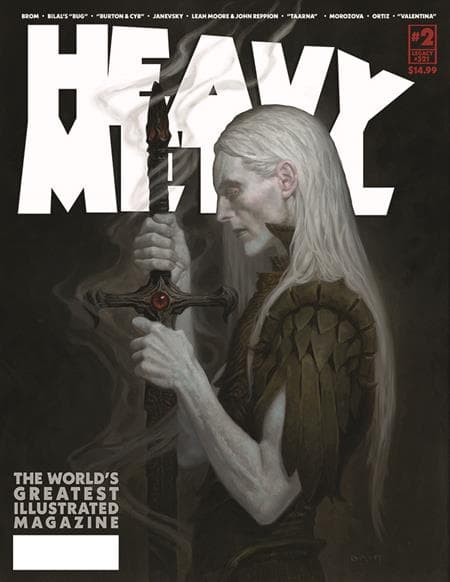 Cover für Heavy Metal Magazine