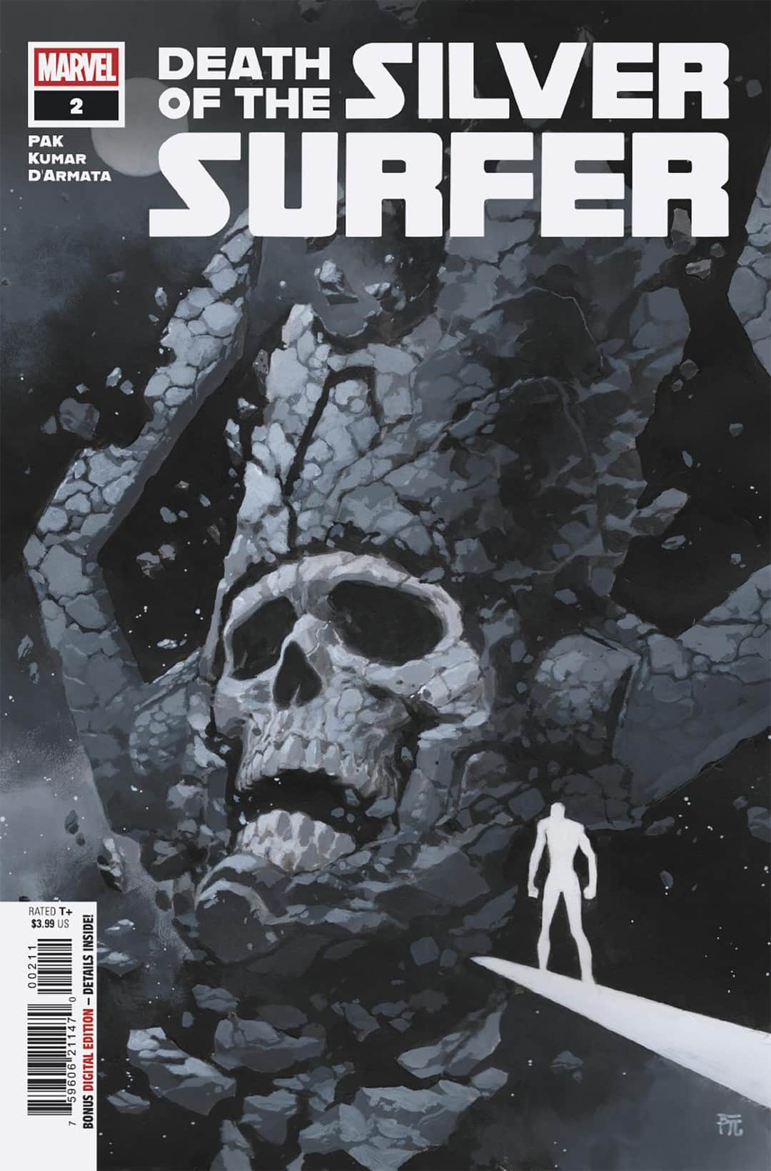 DEATH OF THE SILVER SURFER Cover