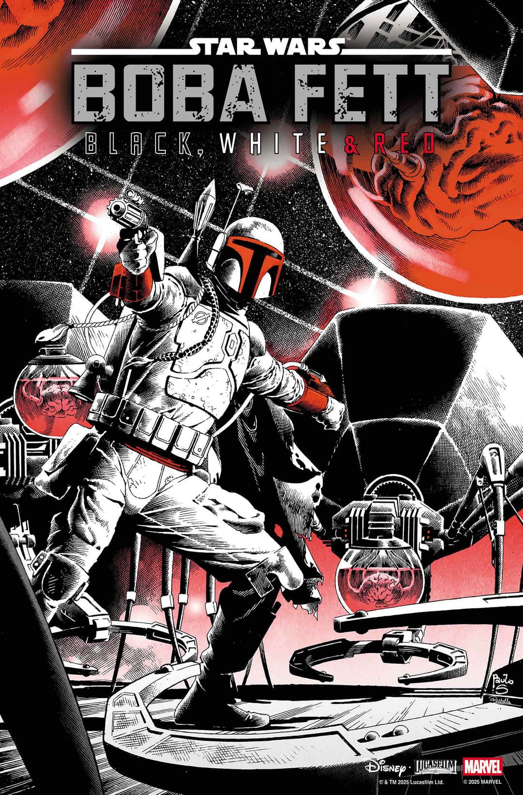STAR WARS: BOBA FETT - BLACK, WHITE & RED PAULO SIQUEIRA VARIANT