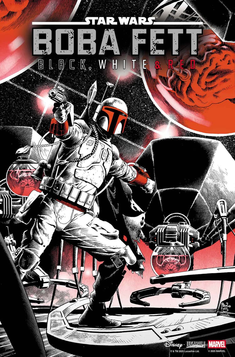 STAR WARS: BOBA FETT - BLACK, WHITE & RED PAULO SIQUEIRA VARIANT