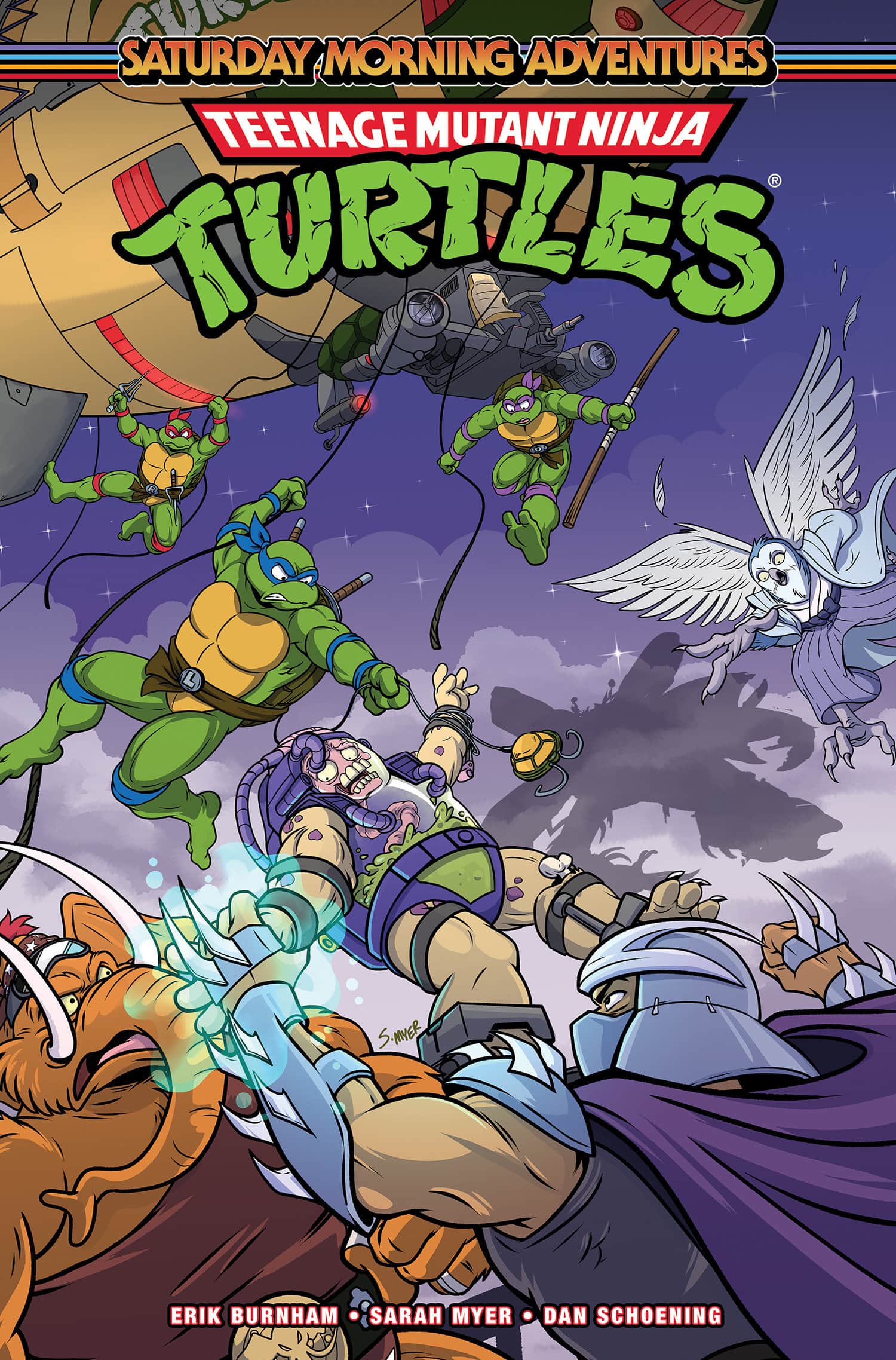 Teenage Mutant Ninja Turtles: Saturday Morning Adventures, Vol. 8 Cover