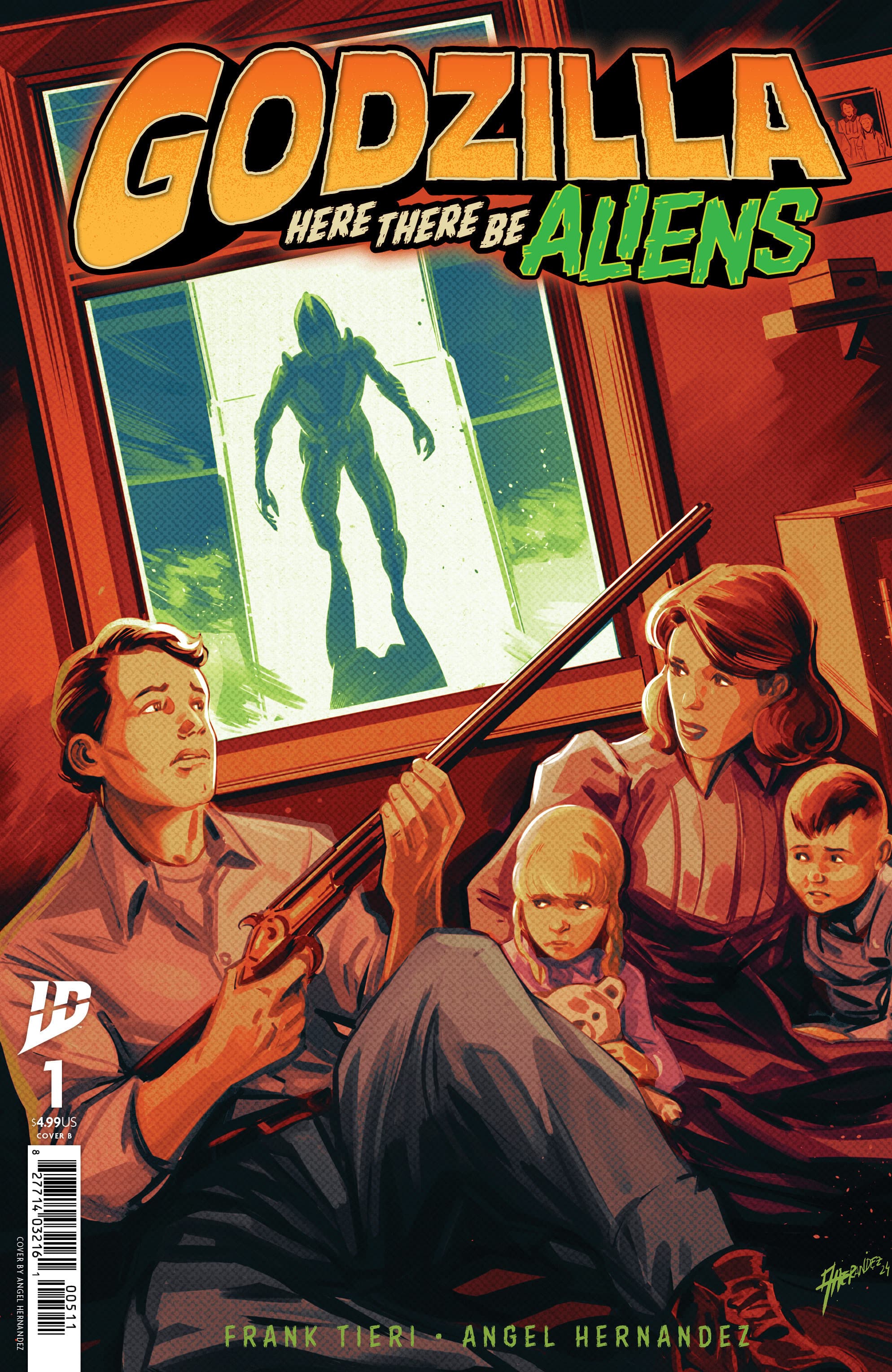 Cover für Godzilla: Here There Be Aliens