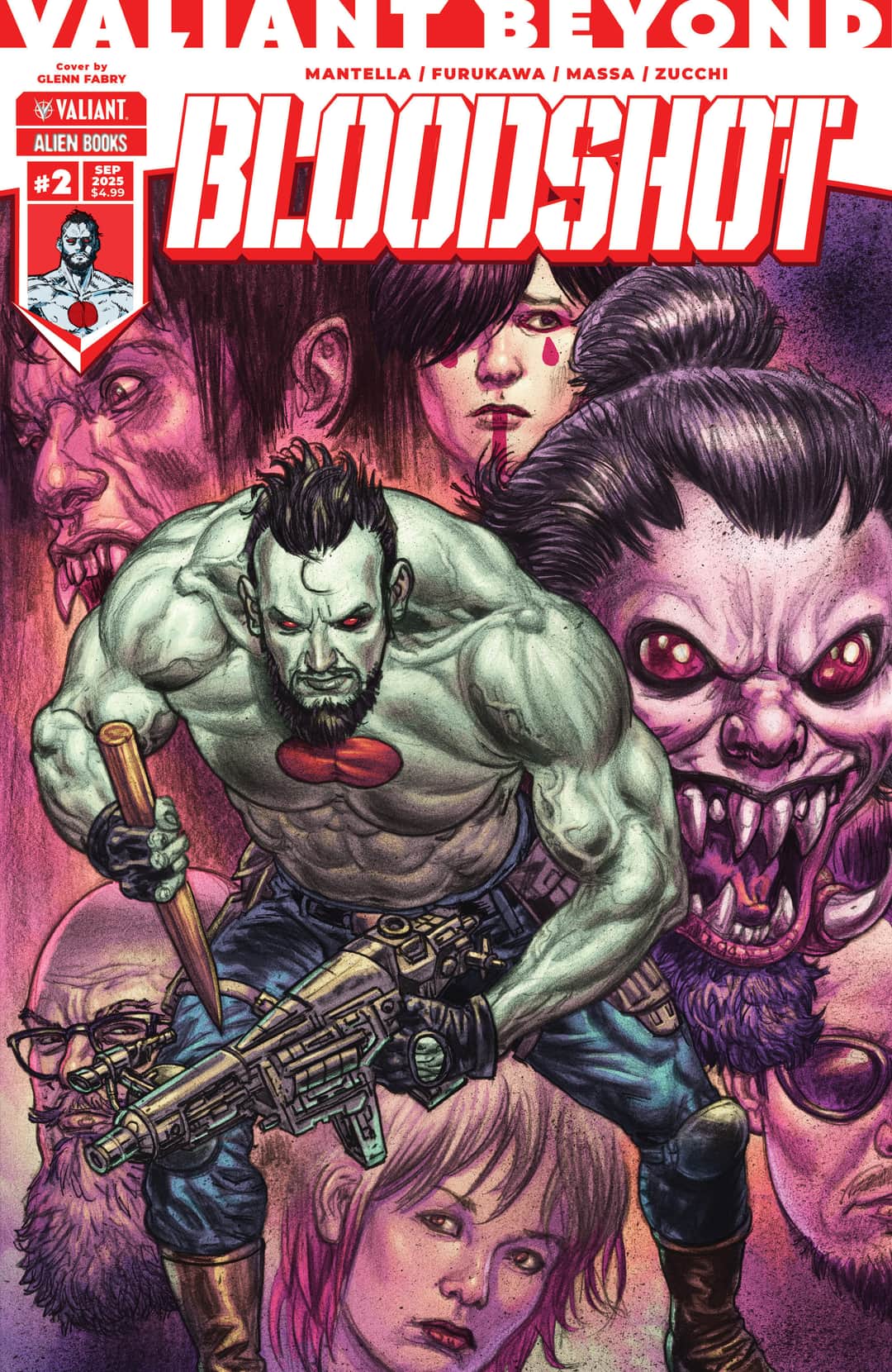 Valiant Beyond: Bloodshot Cover