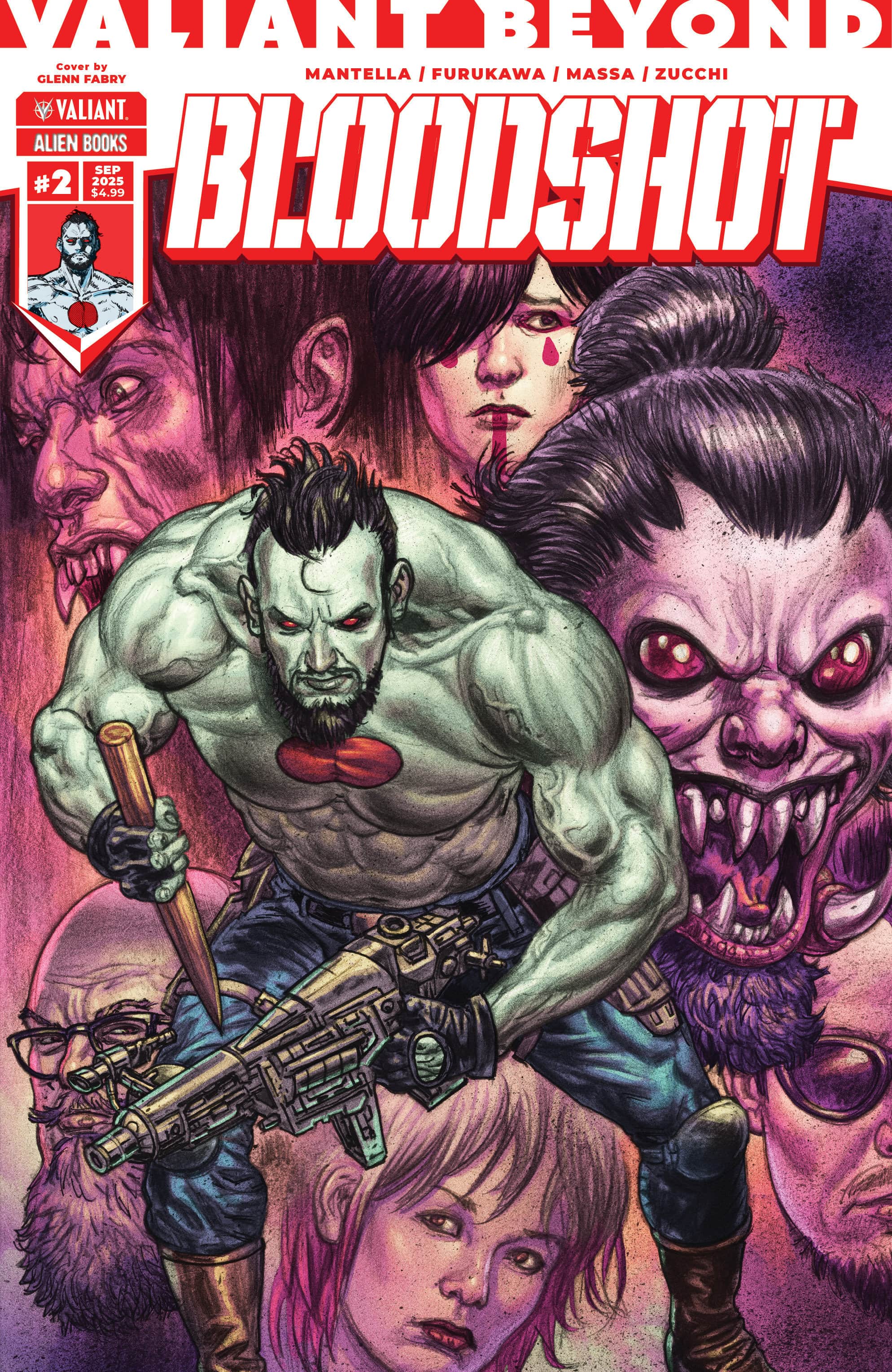 Valiant Beyond: Bloodshot Cover