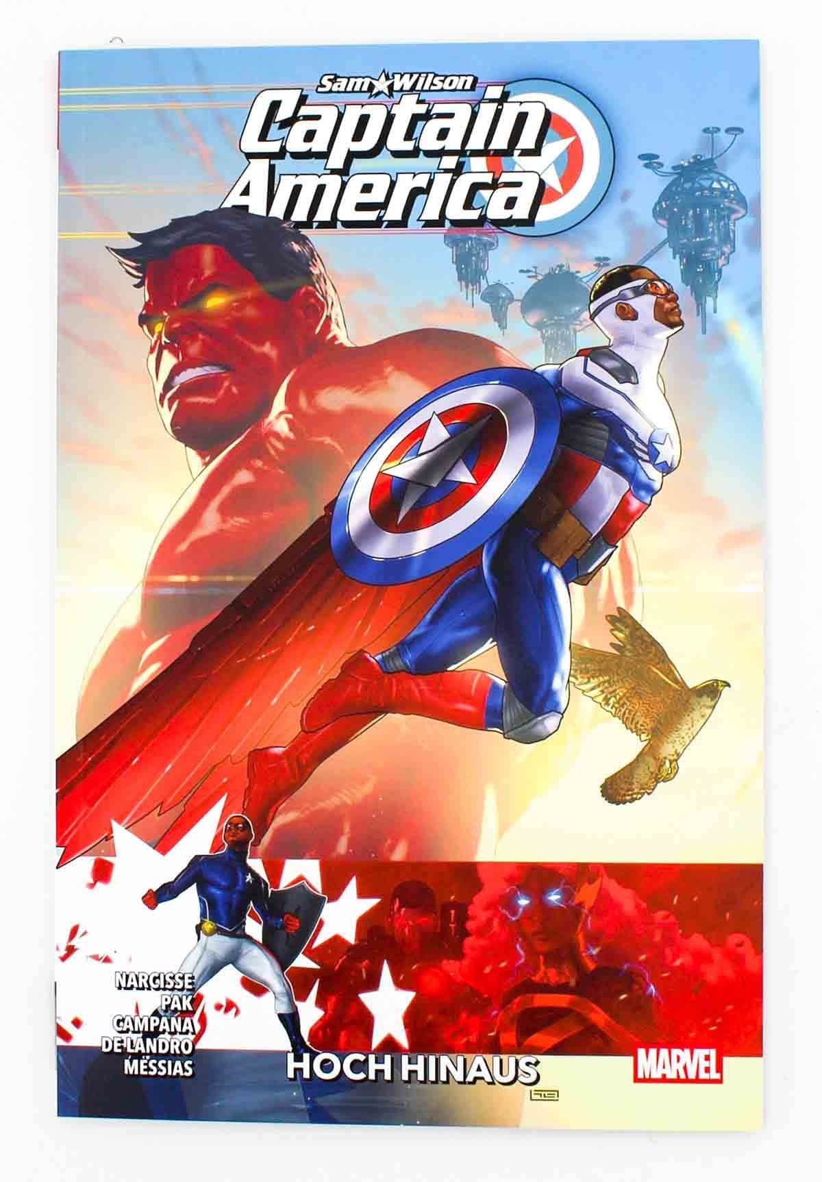 Sam Wilson - Captain America Cover