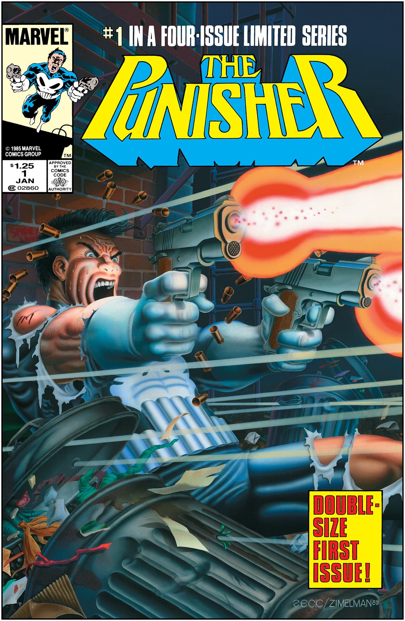 Cover für PUNISHER #1 FACSIMILE EDITION