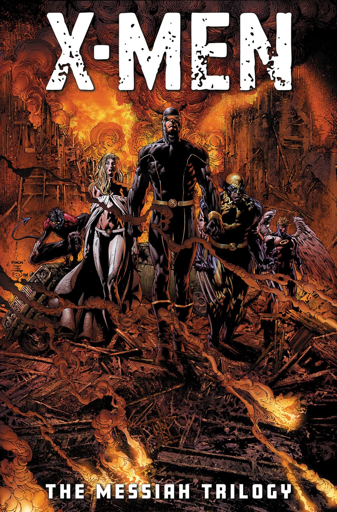 Cover für X-Men: The Messiah Trilogy Omnibus David Finch Cover
