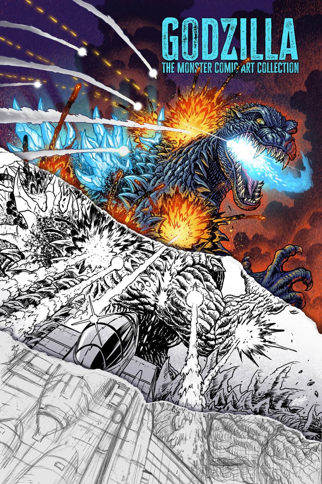 Godzilla: The Monster Comic Art Collection Cover