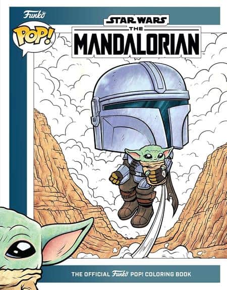 STAR WARS THE MANDALORIAN TP THE OFFICIAL FUNKO POP COLORING BOOK Cover