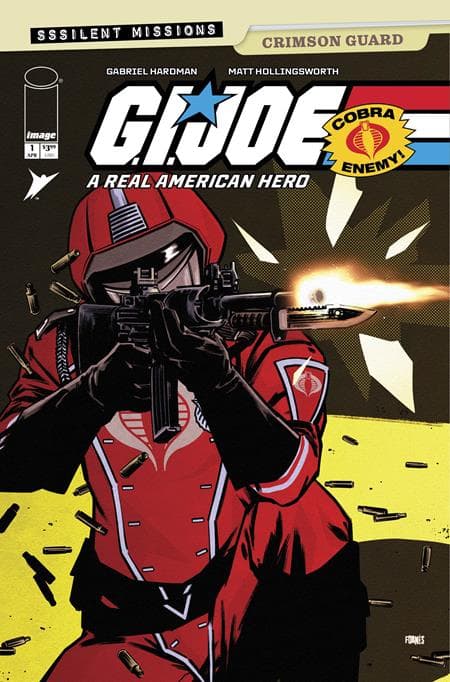 Cover für G.I. Joe A Real American Hero Sssilent Missions Crimson Guard