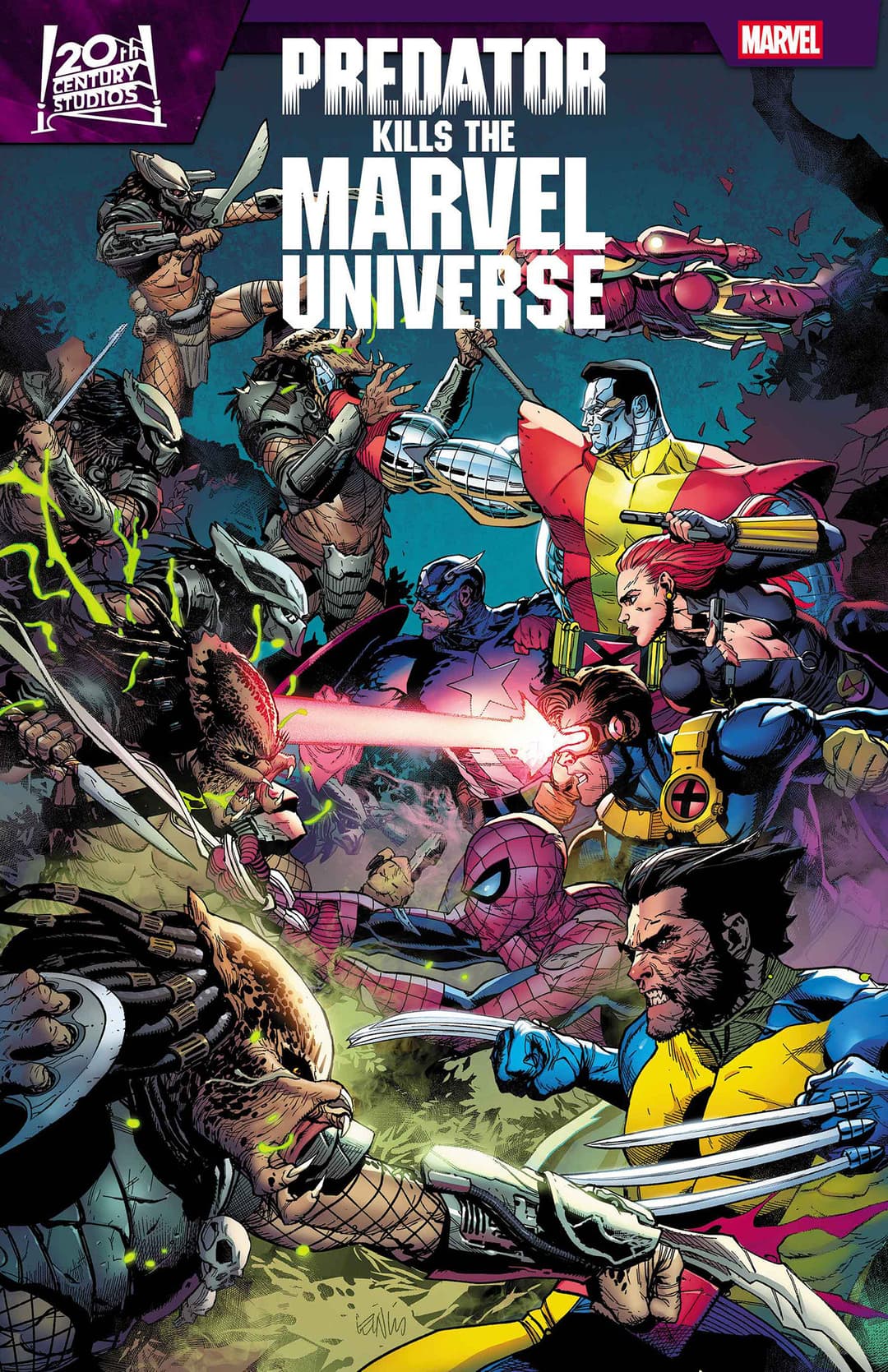 Cover für PREDATOR KILLS THE MARVEL UNIVERSE