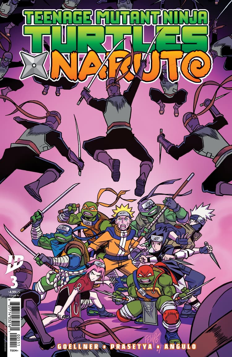Teenage Mutant Ninja Turtles x Naruto Variant RI (25) (Smith)