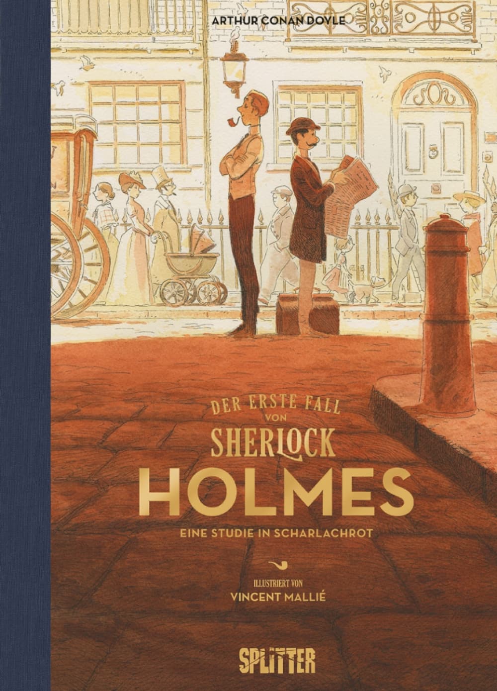 Cover für Sherlock Holmes: Eine Studie in Scharlachrot