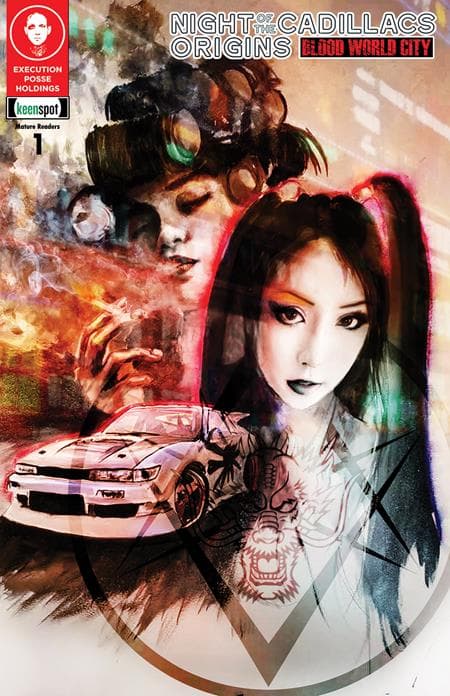 Cover für Night of the Cadillacs Origins - Blood World City