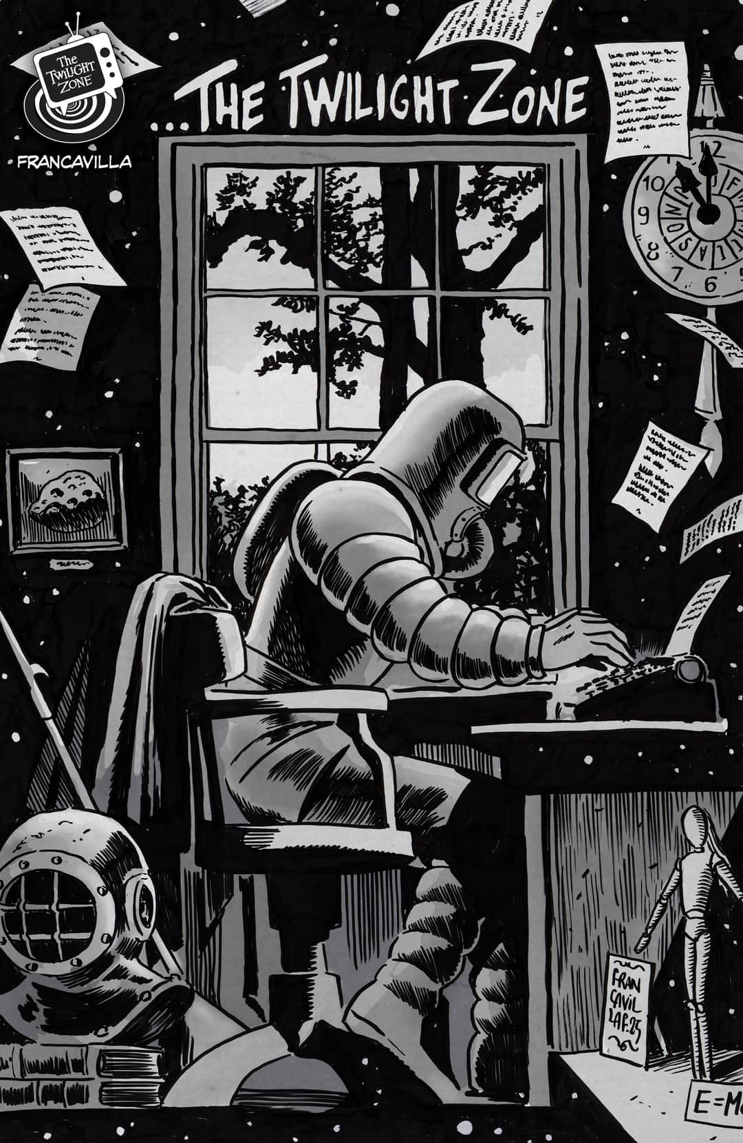 The Twilight Zone Variant B (Francavilla Connecting Cover)