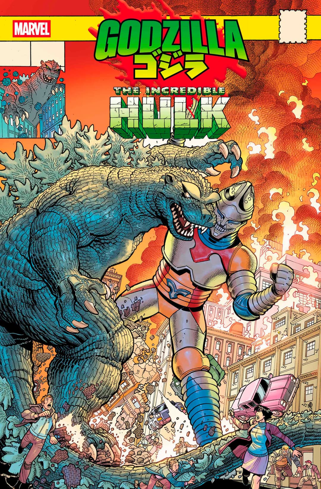 Cover für GODZILLA VS. HULK