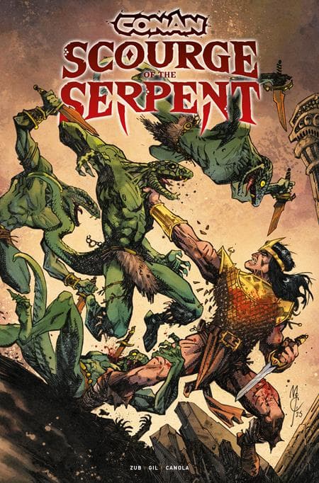 Cover für Conan The Barbarian Scourge Of The Serpent