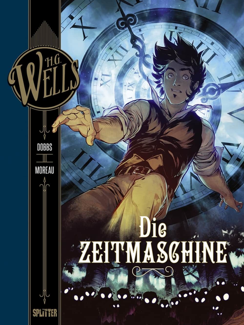 H.G. Wells 01: Die Zeitmaschine Cover