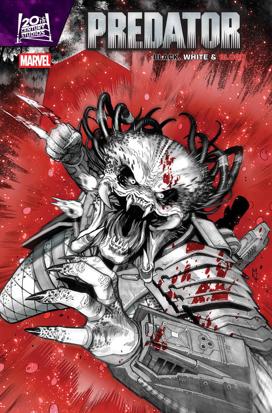 Cover für PREDATOR: BLACK, WHITE & BLOOD