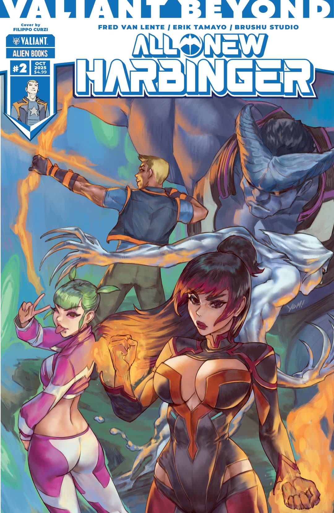 Cover für Valiant Beyond: All New Harbinger