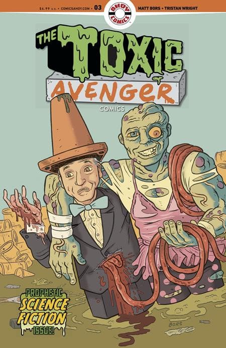 Cover für The Toxic Avenger Comics