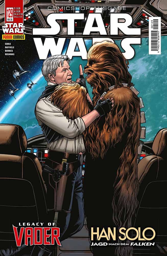 Cover für Star Wars 129 - Han Solo / Legacy of Vader Comicshop-Ausgabe