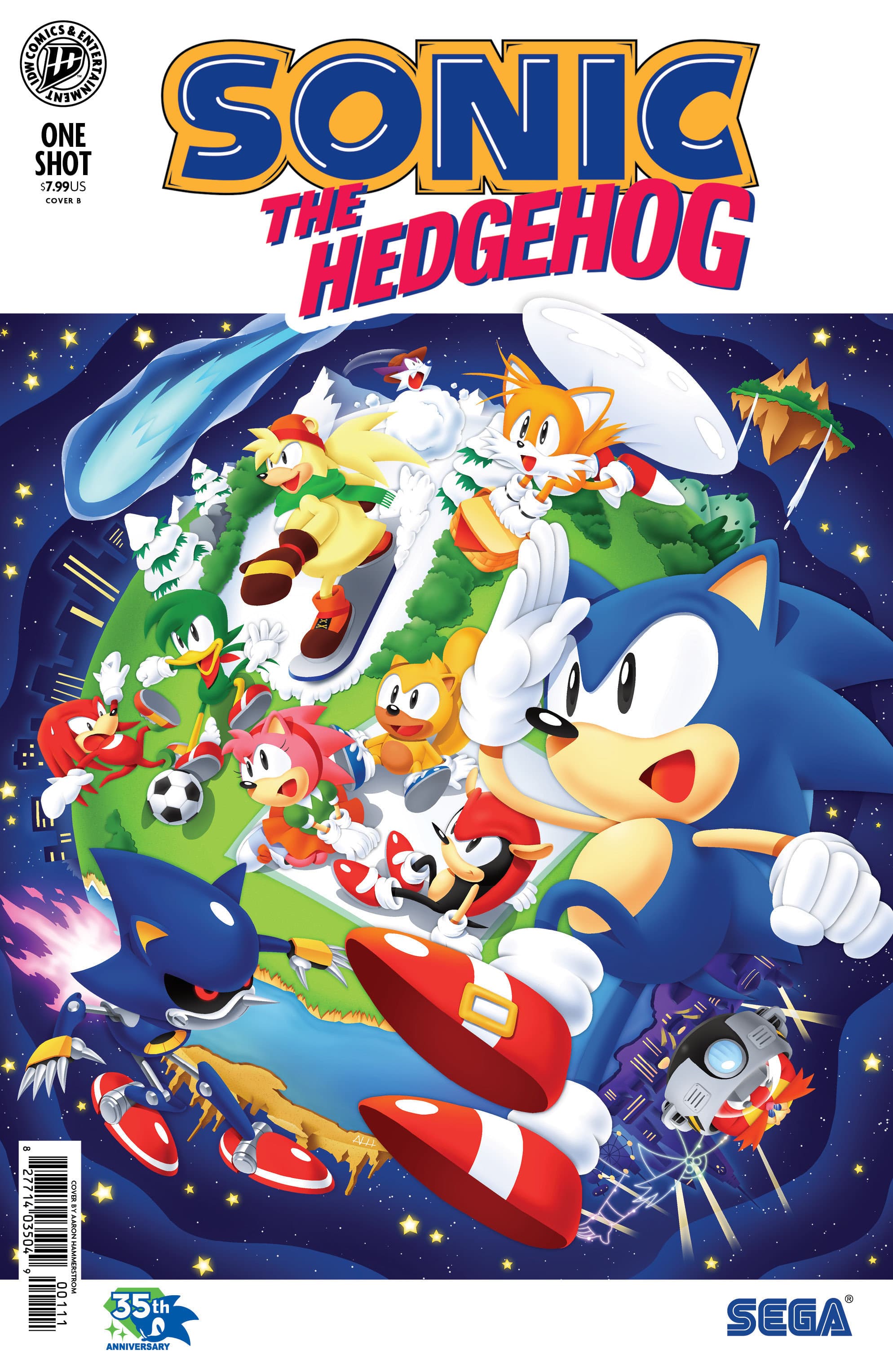 Cover für Sonic the Hedgehog: Miniseries