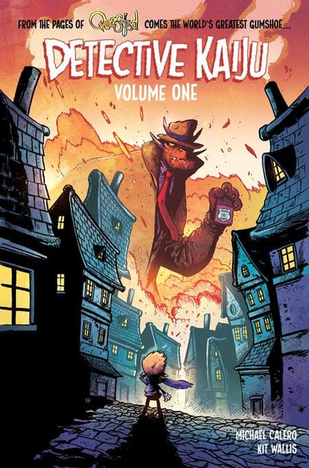 Cover für DETECTIVE KAIJU TP VOL 01 CVR A KIT WALLIS