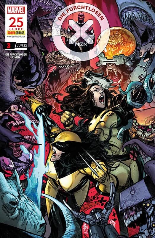 Die furchtlosen X-Men Cover