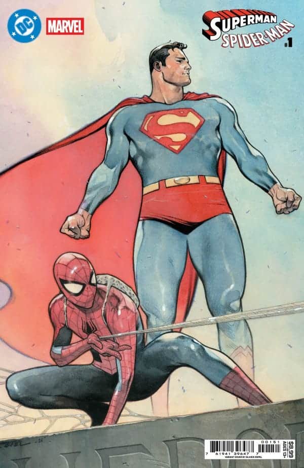 Superman/Spider-Man Variant E Cover