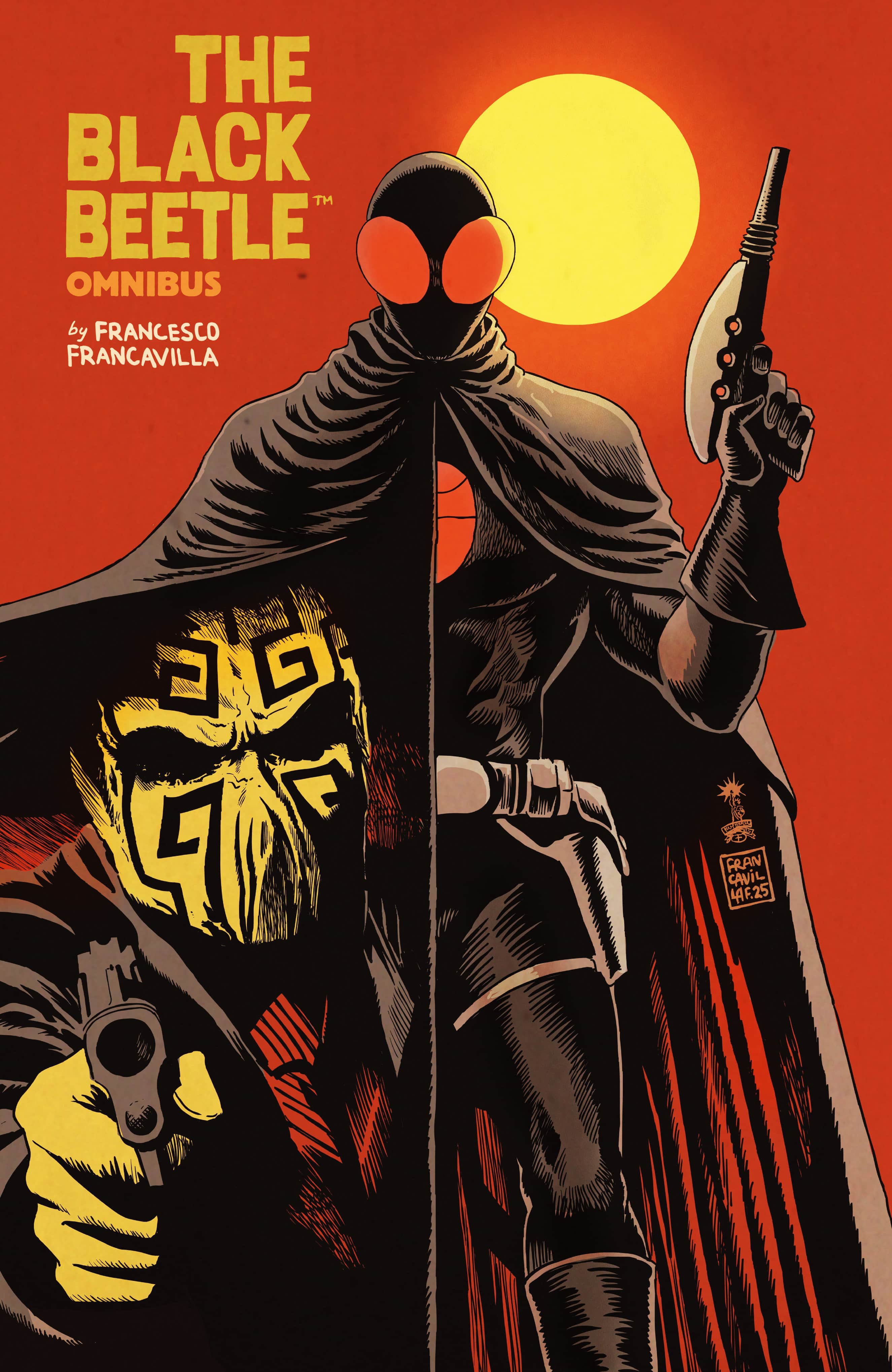 The Black Beetle Omnibus Cover