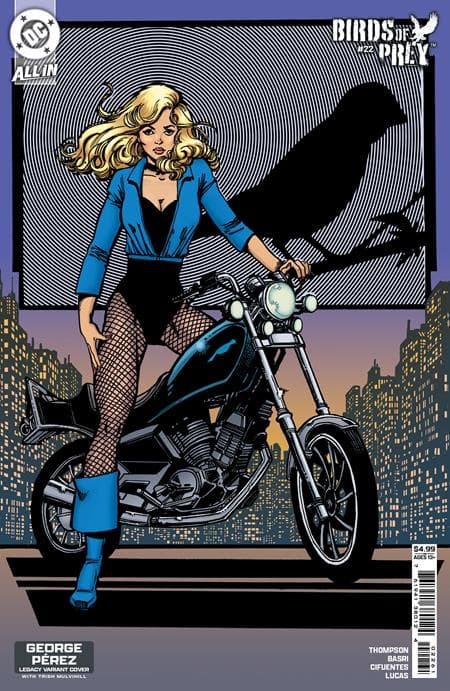 CVR D GEORGE PEREZ LEGACY CARD STOCK VAR