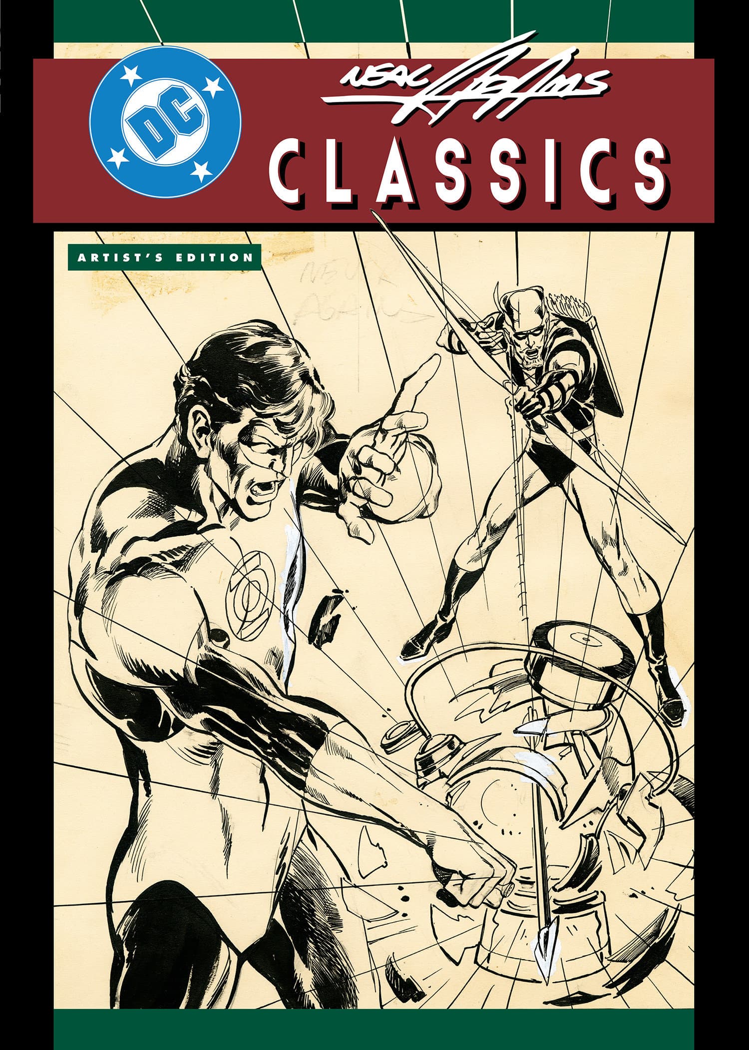 Cover für Neal Adams' Classic DC Artist's Edition Cover B (Green Lantern Version)