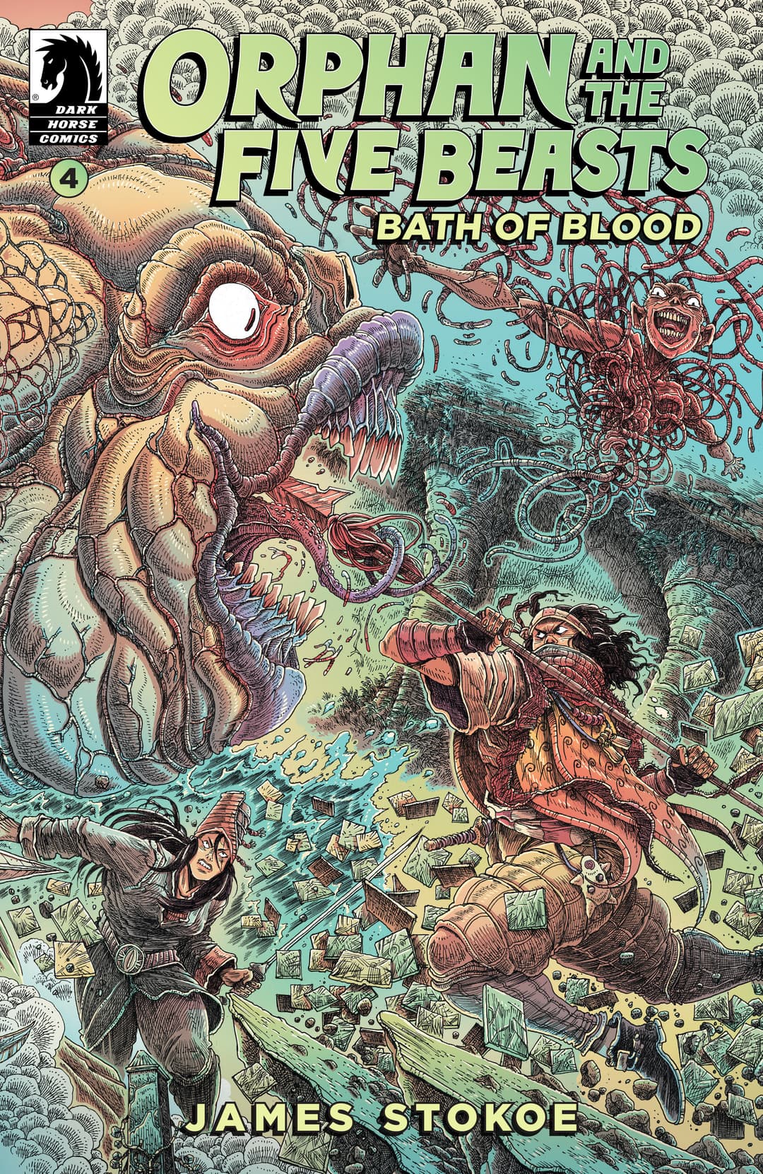 Cover für Orphan and the Five Beasts: Bath of Blood
