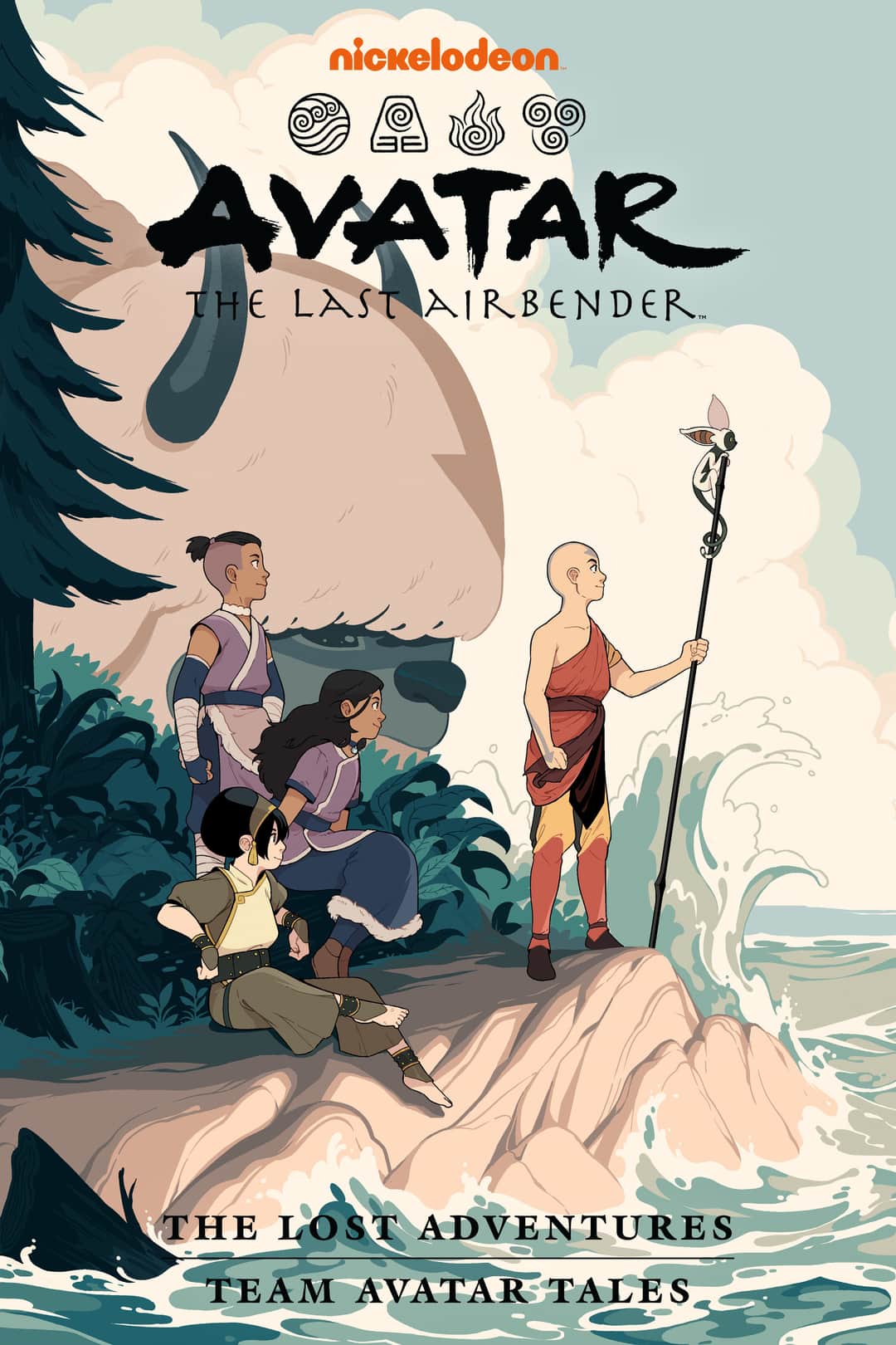 Avatar: The Last Airbender--The Lost Adventures and Team Avatar Tales Omnibus Cover