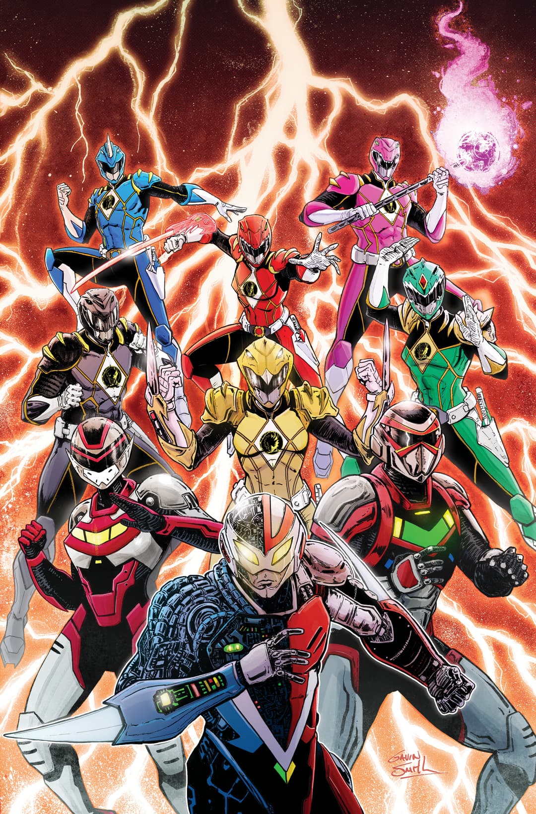 Cover für Power Rangers