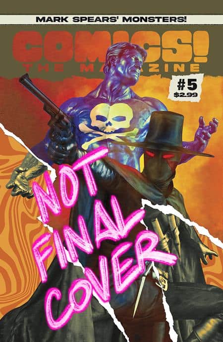 Comics: The Magazine Cover