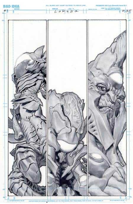 CVR V LEWIS LAROSA ORIGINAL ART EDITION 19 VAR