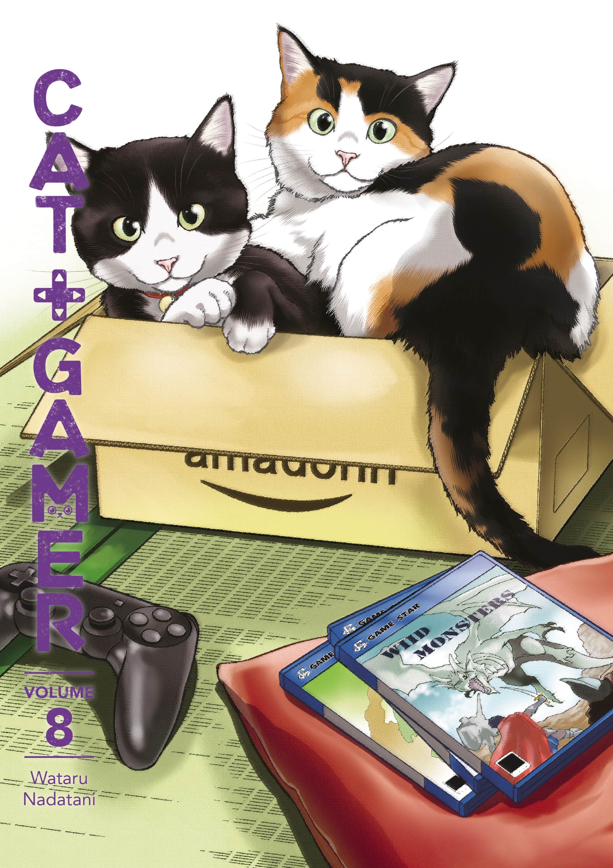 Cat + Gamer Volume 8 Cover