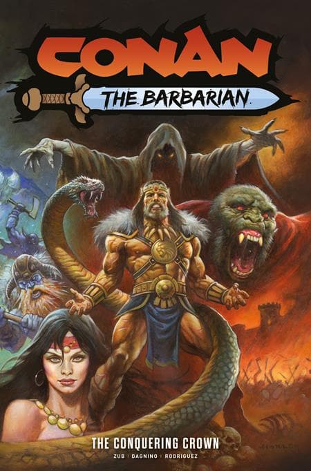 Cover für CONAN THE BARBARIAN TP VOL 07 THE CONQUERING CROWN REGULAR EDITION (MR)
