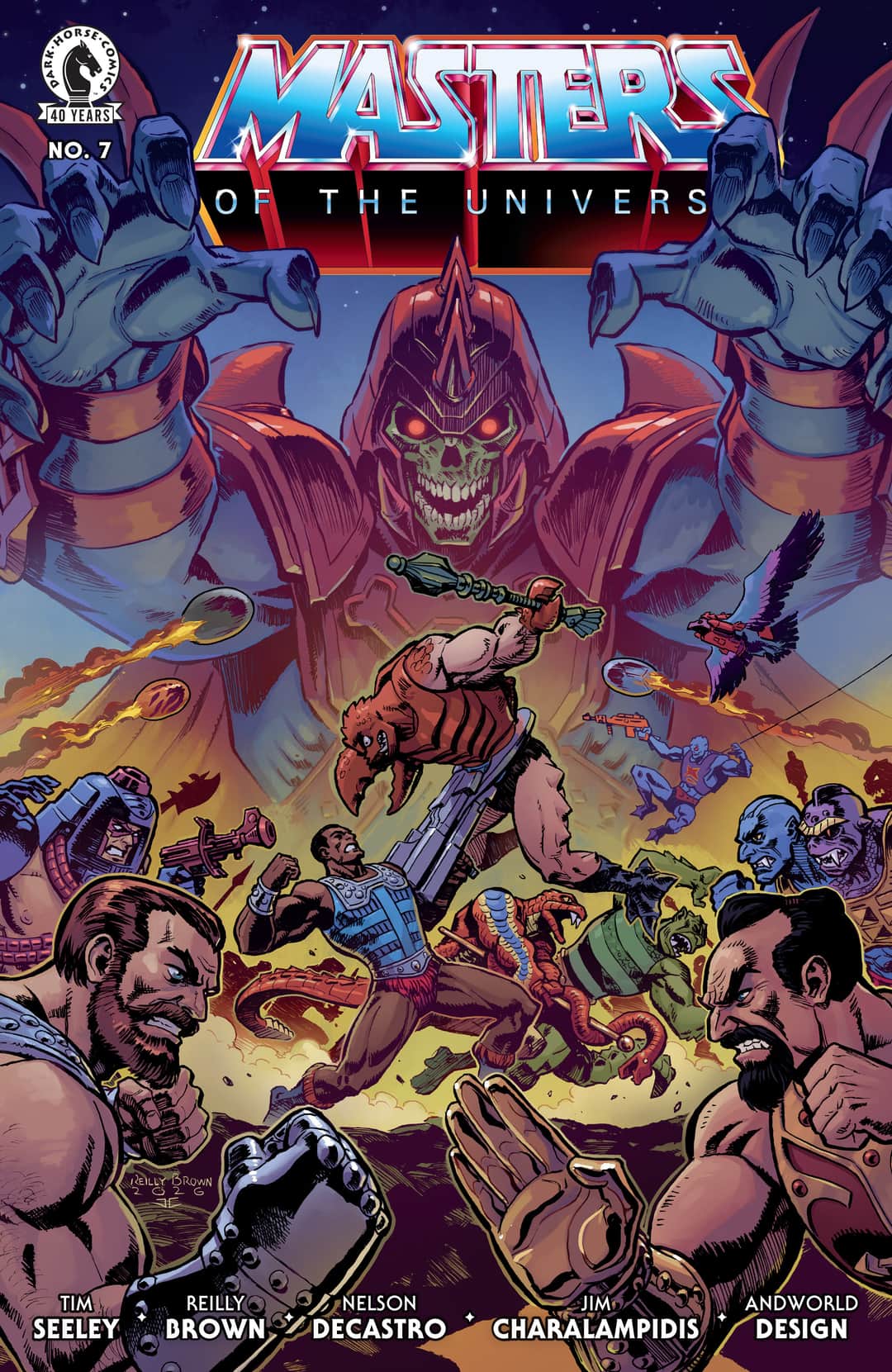 He-Man and the Masters of the Universe (CVR A) (Reilly Brown)